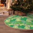 thumbnail image 5 of Sikiie Crocodile And Bush Nativity Christmas Tree Skirt, Jesus Christian Winter Holiday Tree Mat Decoration(30-48IN)48", 5 of 6