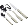 thumbnail image 1 of Degrenne / Ensemble de Couverts de Luxe Français / Collection Colorée L'E Starck / 24 Pcs / Blanc, 1 of 4