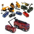 thumbnail image 2 of CNKOO 6Pcs Engineering Vehicle Simulate Gifts 1/58 Scale Kids Interactive Play Pull Back Car for School, 2 of 10
