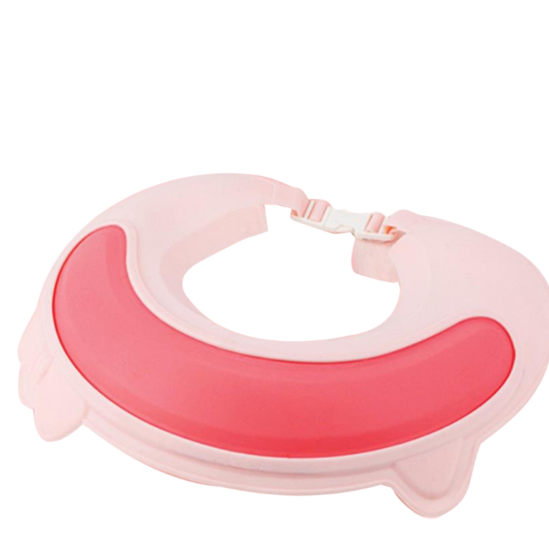 Baby Shower Soft Cap Adjustable Hair Wash Hat for Kids Ear Protection