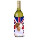 thumbnail image 1 of Pastor Australiano Con Bandera Británica Union Jack Botella De Vino Aislante Para Bebidas Hugger Lh9470Literk, 1 of 1