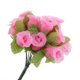 thumbnail image 5 of 144x Flores artificiales Cabezas de rosas Planta Floral Boda dulces Decoración artesanal Rosa 2 Gloria Flor artificial, 5 of 7