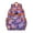 Orange-11, variant on Cute Avocado Lover Student Backpack with Fresh Green Fruit Pattern Lightweight Book Bag Featuring Kawaii Avocado Print and Adjustable Chest Strap