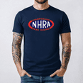 thumbnail image 1 of Nhra National Hot Rod Association Drag Racing Car Auto Unisex T-Shirt V1130364, up to size 3XL., 1 of 4