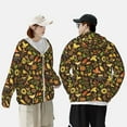 thumbnail image 4 of Gaeub Autumn Plants Maple Tree Vintage Men's and Women's UPF 50+ Long-Sleeved Sun Protection Clothing, Fishing Shirt Long Sleeve Zip-Medium, 4 of 7