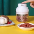 thumbnail image 4 of Mini Procesador de Alimentos, Potente Motor Recargable por USB, Machacador de y Jengibre, Herramientas Mezcladoras de Alimentos de Cocina, 4 of 5