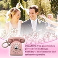thumbnail image 2 of Wedding Guest Book Audio Phone: Capture Guests' Messages with 8GB SD Card for Special Occasions, 2 of 8