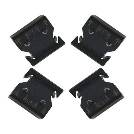 Phyun 6Pcs Car Metal Clamps Cowl Scuttle Panel Trim Clips 1329640 For Ford Focus MK2