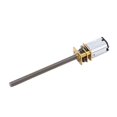 thumbnail image 3 of Motor eléctrico micro motor de engranaje eléctrico de alta torsión DC6V 60RPM eje de salida larga para juguete electrónico M4x55 varilla roscada, 3 of 14