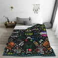 thumbnail image 6 of Gamer Blacket,Gaming Game Theme Throw Blanket,Gamer Gift for Men Teens Boys,Video Game Gifts, Best Gamer Gift Ideas, Gamer Room Decor Gift, Game Lovers Throw Blanket 60"X 50", 6 of 6