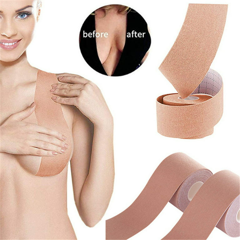 1 Roll 2.5M/5M Lift Tape Boob Tape Women Nipple Covers Push Up Bra Body  Invisible Adhesive Bras Bralette Pasties 