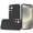 Black, variant on For Samsung s25/s24 Classy Slick Chromed Around Hybrid Case Cover - Teal