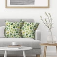 thumbnail image 3 of St Patricks Day Pillow Covers 18x18 Inch Set of 2 for Green Clover Decor Throw Pillows Spring Nature Plant Shamrock Outdoor Decorative Cushion Cases for Couch Bed Decorations, 3 of 7