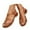Brown, variant on Women Sandals Transparent Jelly Flat Slide Sandals Lightweight Leisure Shoes For Beach & Bathing ,Us Size:6.5