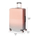 thumbnail image 6 of iFLY Elite 2-Piece Expandable Hardside Spinner Luggage Set, with TSA Lock, 20" Carry-on and 28" Checked Luggage, Rose Gold, 6 of 8