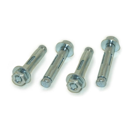 4-Pack TV Mount Anchor Bolt Kit for Brick Masonry or Concrete