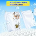 thumbnail image 5 of FIXSMITH Laundry Detergent Sheets - 100 Loads (50 Sheets) Fragrance Free - Hypoallergenic,Unscented,Eco Friendly Laundry Detergent Strips Concentrated Travel Detergent Sheets.Plastic-Free,Liquidless, 5 of 8