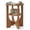 Honey Brown, variant on VASAGLE Side Table, 2 Tier Small Accent End Table, Nightstand with Lower Shelf for Small Spaces, Living Room, Bedroom, Honey Brown