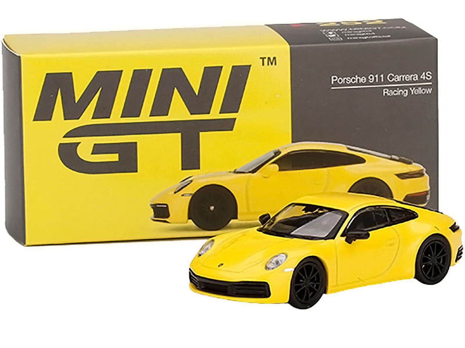 Porsche 911 (992) GT3 Racing Yellow Limited Edition to 3000 pieces  Worldwide 1/64 Diecast Model Car by True Scale Miniatures