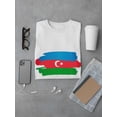 thumbnail image 3 of Grunge Flag Of Azerbaijan T-Shirt Men -Image by Shutterstock, Male 3X-Large, 3 of 4