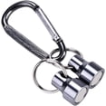 thumbnail image 2 of Fishing Magnetic Buckle Net Release Clip Hanging Buckle Fly Fishing Landing Net（silver）, 2 of 5