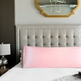 thumbnail image 2 of Unique Bargains Luxury Silky Satin Body Pillow Case Pink 20" x 72", 2 of 8