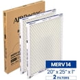 thumbnail image 2 of AirDoctor MERV 14 HVAC Pleated Filter Size, 20x25x1, Captures 96% of Pollutants 1-3 Micron in Size, 2 of 7