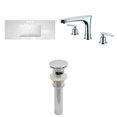 thumbnail image 1 of American Imaginations 48-in. W 3H8-in. Ceramic Top Set In White Color - Overflow Drain Incl. AI-16725, 1 of 1