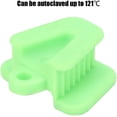 thumbnail image 4 of Silicone Dental Bite Block, 3 Sizes Professional Mouth Props Silicone Dental Orthodontic Bite Blocks Cheek Retractor for Dental Clinics Dental Hospitals(Green S code), 4 of 8