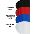 thumbnail image 4 of 4-Pack Men's Short Sleeve V-Neck Modern Fit Classic Tees (S-3XL), 4 of 5