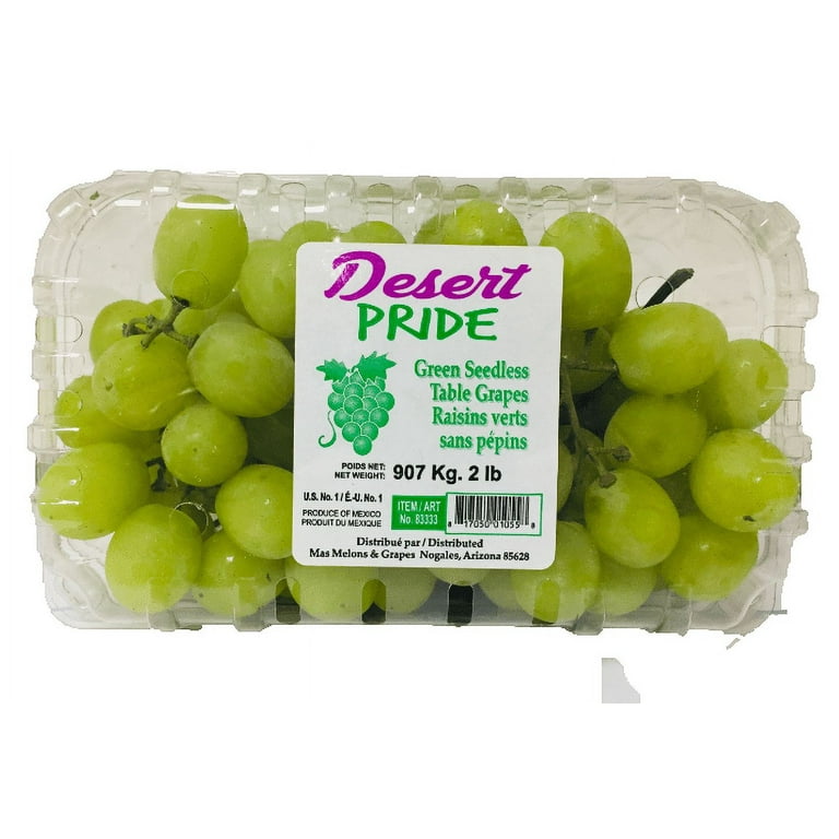 Green Seedless Grapes 16-18 lb.