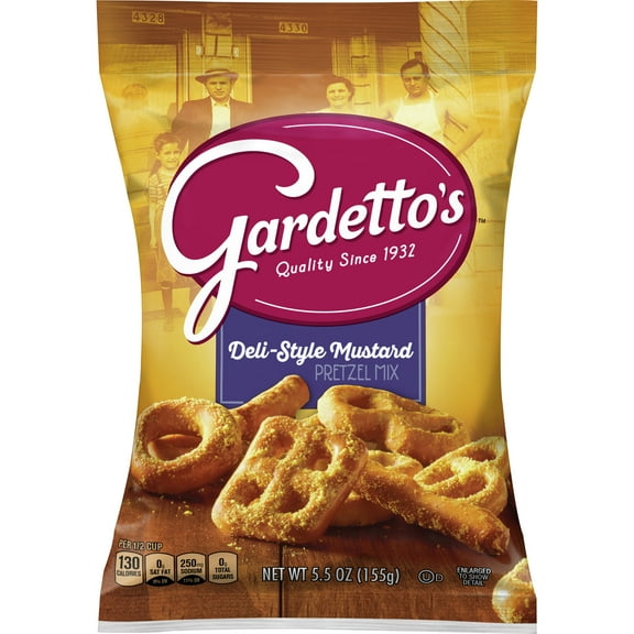 Gardetto's Deli Style Mustard Pretzel Mix, 5.5 OZ