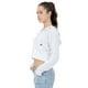 thumbnail image 2 of Sudadera Para Mujer Crop Con Capucha Y Cierre Quarry Color Blanco, 2 of 4