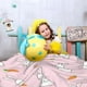 thumbnail image 5 of Bonita manta de conejito de Pascua, manta suave y ligera de tamaño Queen con diseño de zanahoria y conejo, manta de franela antibolitas duradera y acogedora para niñas y mujeres, regalo de Pascua,, 5 of 7