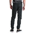 thumbnail image 4 of Victorious Men's Scrunch Stacked Biker Twill Jogger Pants JG882 - Textured Black - Small, 4 of 6