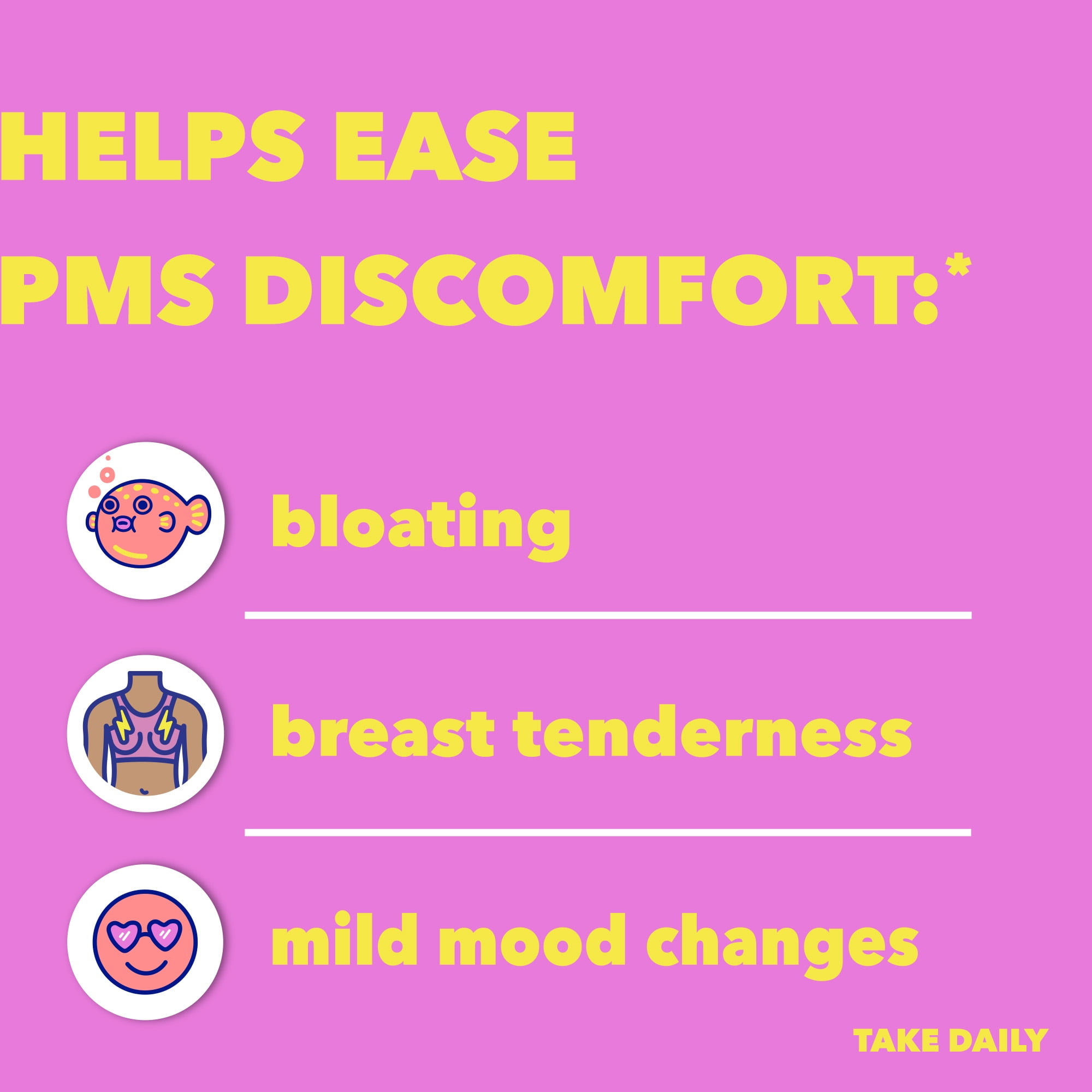 Midol Supplements Peace Out PMS Capsules, PMS Support Supplement for Women, 30 Count