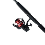 Abu Garcia Black Max Spinning Reel and 66 4-Piece Fishing Rod Combo
