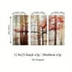 thumbnail image 3 of 3pcs, Red Maple Leaves Canvas Painting, Modern Landscape Oil Painting Wall Art Decor, Canvas Wall Art Decor,Tree Forest, Wall Picture For Living Room Wall Decor, No Frame, 3 of 4