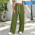 thumbnail image 2 of LIaqionyy Sweatpants for Womens Lounge Baggy Fashion Comfy Joggers Workout Pant Fall Winter Trousers with Pockets, 2 of 8