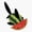 1pcs, variant on Watermelon Cute Animal Decor Art Garden Style Vinyl Sticker