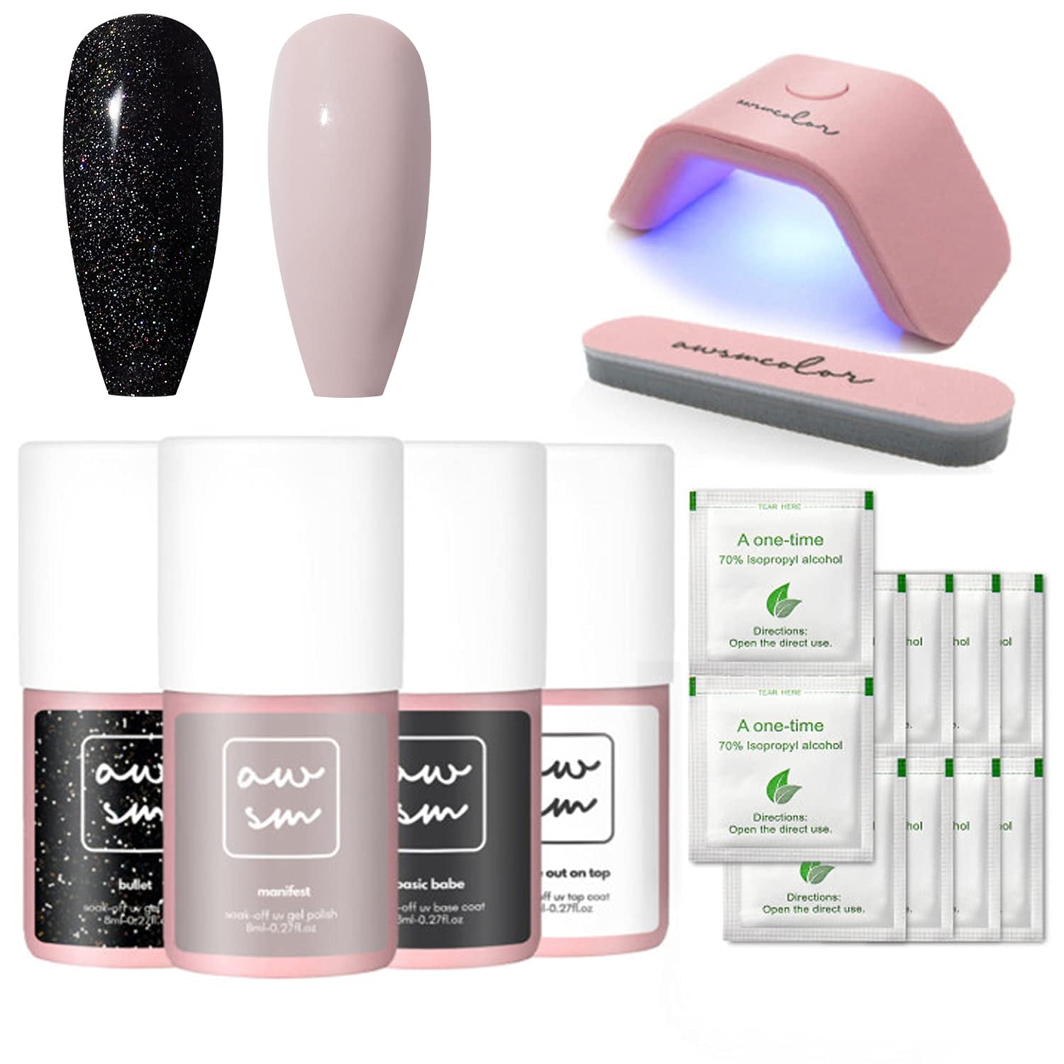 Amazon.com: Fast Setting Acrylic Nail Kit, Quick Dry Solar Glow, Includes  Acrylic Liquid And Powder, Professional Monomer and Polymer, No MMA, Low  Odor (Midnight Pink & Ultra Pink) : Beauty & Personal
