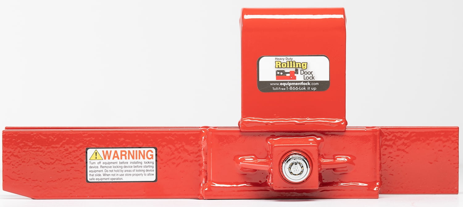 Equipment Lock Co. Heavy Duty Rolling Door Lock Keyed Box Truck