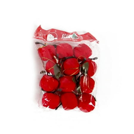 About Christmas Tree In Hindi AkoaDa 12\/6Pcs Foam Balls Christmas Tree Fruit Pendant Foam Decoration Festival Party Ornament About Xmas Decoration ()