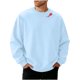 thumbnail image 1 of Ceisia Men's Valentine's Day Heart Print Sweatshirt | Relaxed Winter Casual Pullover Gift, 1 of 5