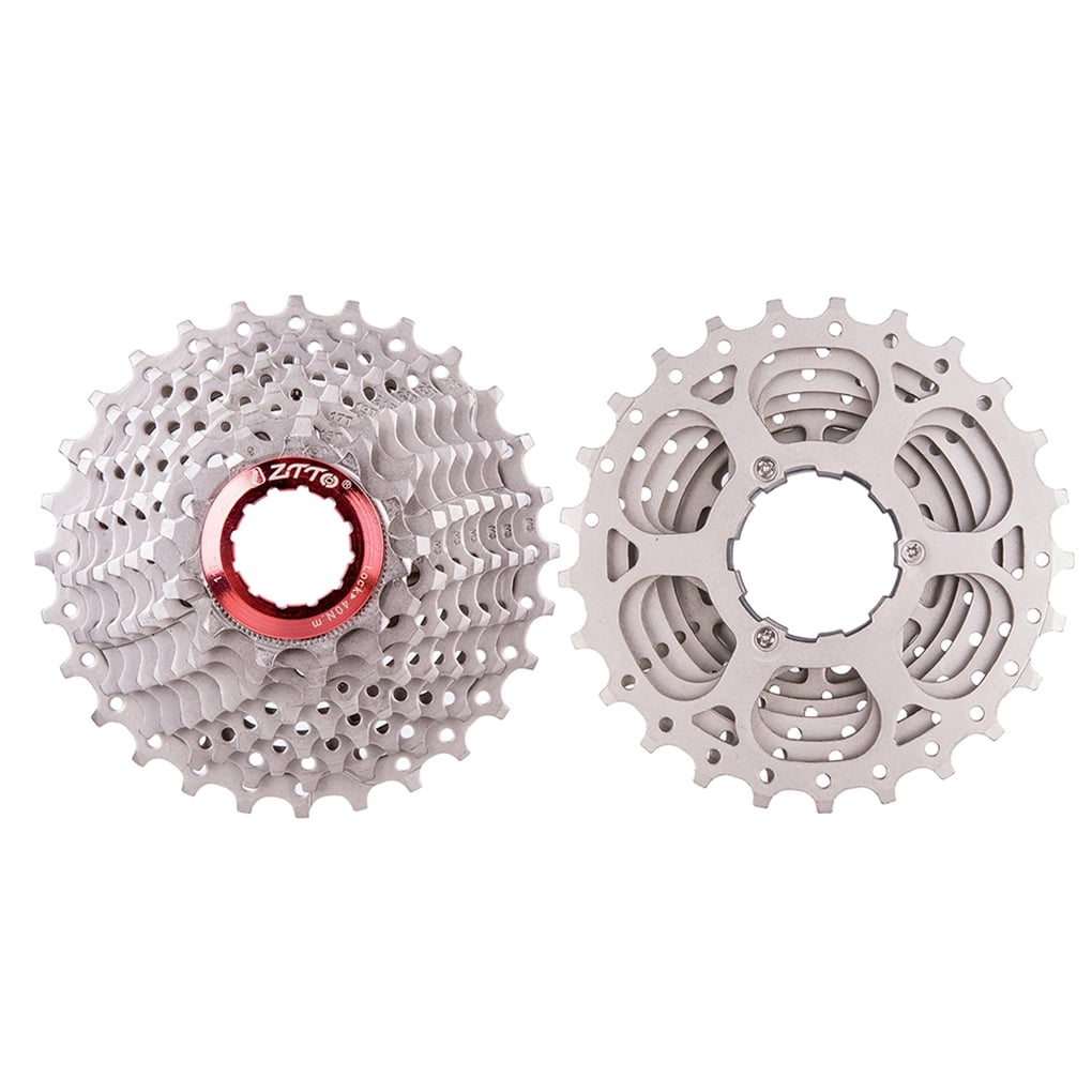 ZTTO Freewheel 9 Speed 1128T Adjustable Steel Riding Folding Mountain Bike Road Bicycle