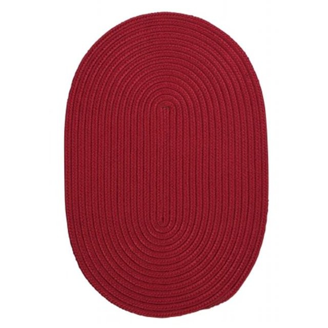Colonial Mills Tapis BR72R072X072 Boca Raton - Sangria 6 Pieds Tapis Rond Tressé