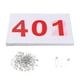 thumbnail image 2 of 100 piezas Dorsales para correr Dorsales de numerados 100 números Dorsales de de s 401 a 500, 2 of 8