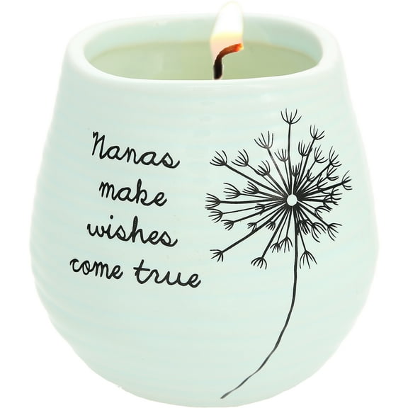 Dandelion Wishes Ceramic Candles Nanas Make Wishes Come True Soy