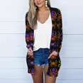 thumbnail image 1 of LOVZFMLL Cardigan pour Femmes Cardigan à Manches Longues Veste Ample Imprimé Araignée Halloween Veste Haut Cardigan, 1 of 6
