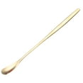 thumbnail image 2 of Ludlz Ice Cream Spoon, Long Handle Iced Tea Spoon, Coffee Spoon, Stainless Steel Dessert Spoon Square Head Mixing Stirring Square Spoons for Cocktail Dessert Milkshake Ice Tea, 2 of 8